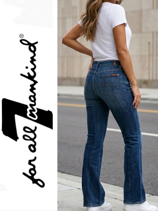 7 For All Mankind Denim - 7FAM Distressed Jeans
